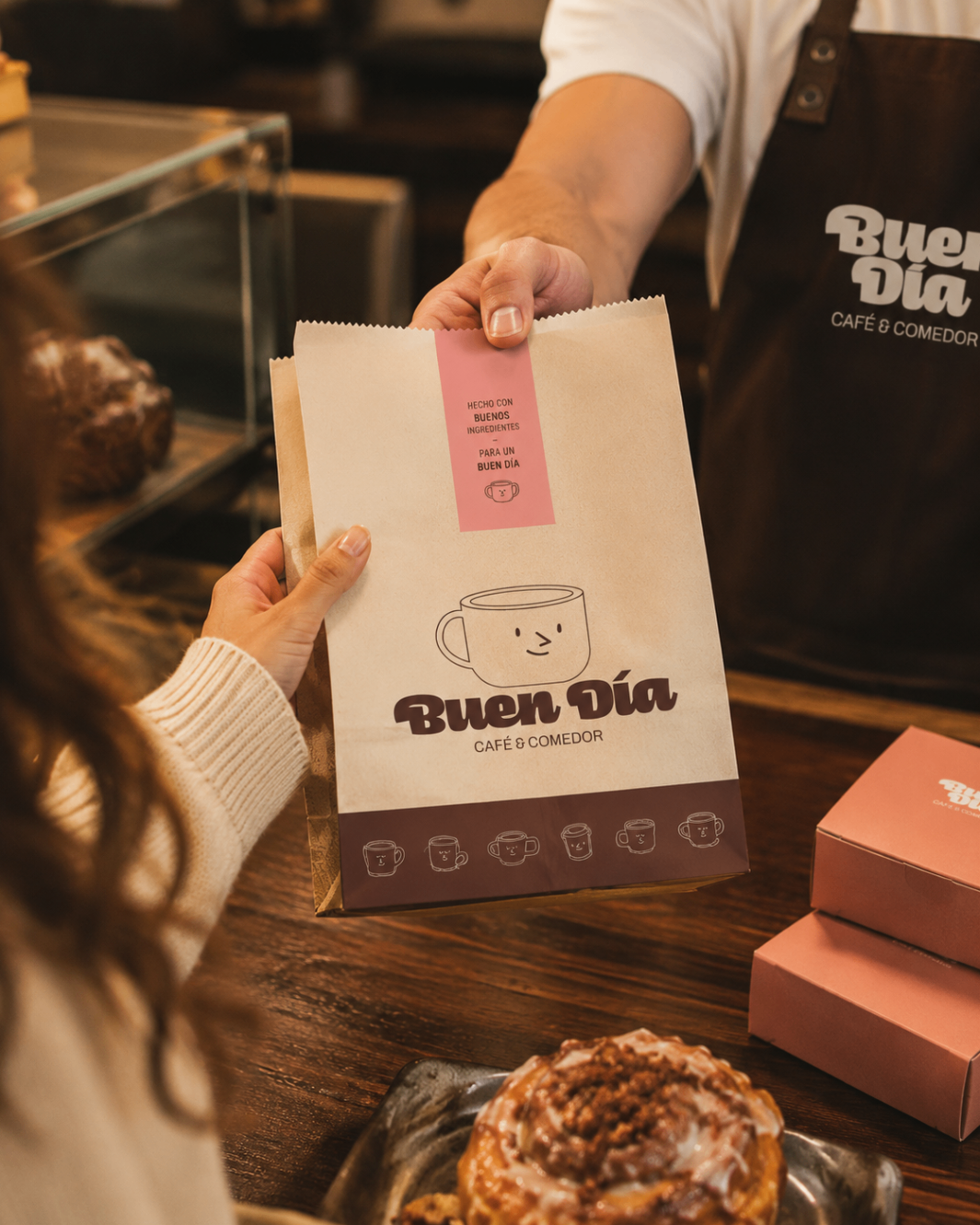 Buen Día — café packaging